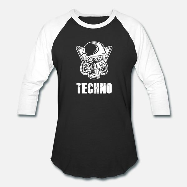 

techno gas mask club disco festival minimal trance t shirt men designing cotton euro size s-3xl fit interesting humor spring family shirt