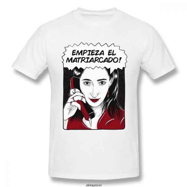 

nairobi the matriarchy begins empieza el matriarcado la casa de papel t shirt money heist t shirt organnic homme