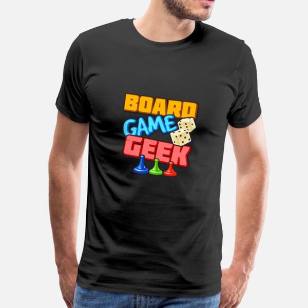 

board game geek t shirt men designing cotton size s-3xl letter anti-wrinkle building summer natural shirt