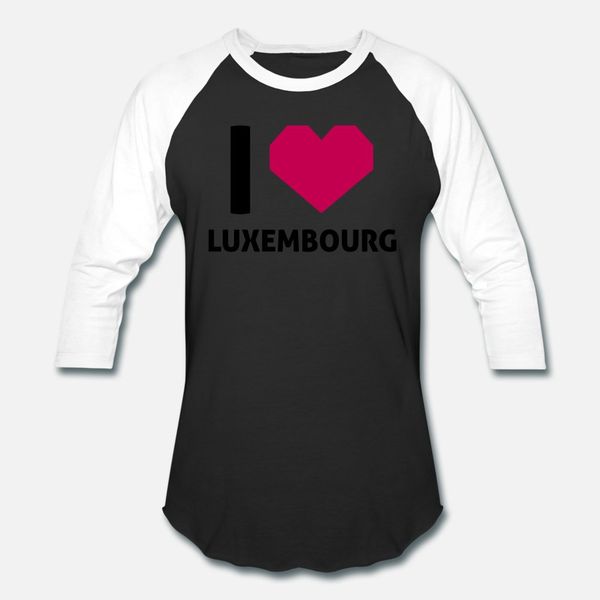 

i love luxembourg t shirt men crazy cotton crew neck leisure crazy fashion spring trend