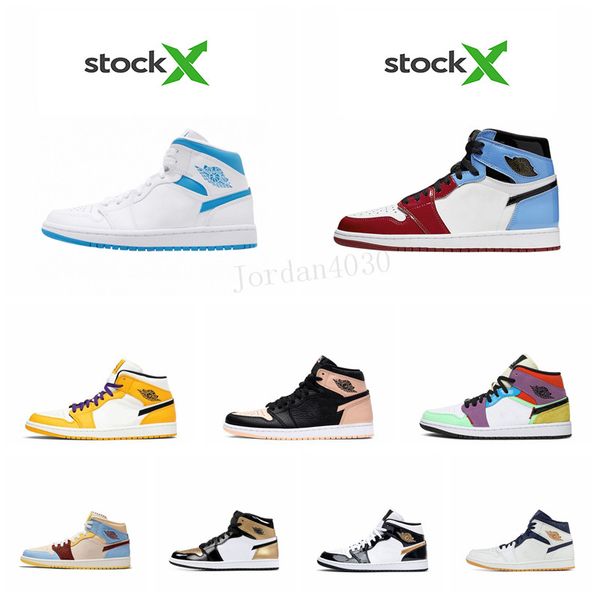 

new designer basketball shoes 1s obsidian unc fearless first class flight phantom turbo red 1 backboard sport sneaker trainer men women