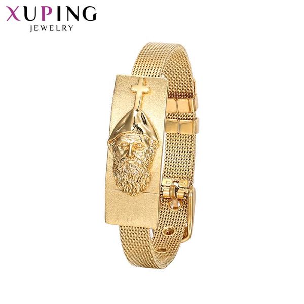 

11.11 xuping bracelets women stainless steel jewelry fashion design family party gift s187.7-76751, Black