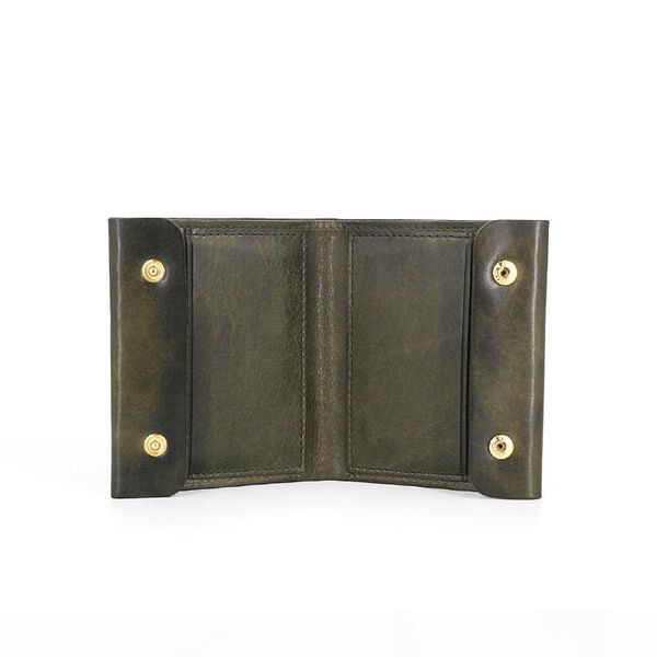 

2020 fashion genuine leather men wallet leisure women wallet leather purse for men card holders wallet c6218, Red;black