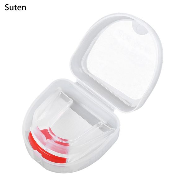 

suteng sport shield mouth teeth guard set for boxing protection mouth guard teeth protect football basketball safety protection