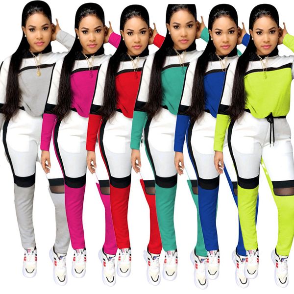 

womens clothing fall fashion women workout clothes two piece fashion casual hoods in solid color sale, White