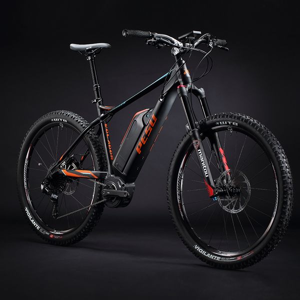 

27.5inch am berg ebike 350w mid-motor electric mountian fiets pesu voladora 36v lithium battery sram 11 speed emtb, Silver;blue