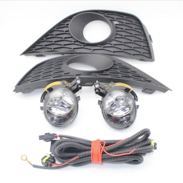 

2pcs света автомобиля для seat ibiza 2009 2010 2011 2012 новый свет тумана fog lamp проволоки решетка крышки лампочки kit