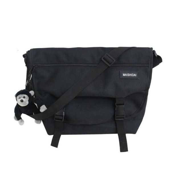 

new fashion man shoulder bags large capacity women shipping bags couples cross body canvas bag hip hop handbag