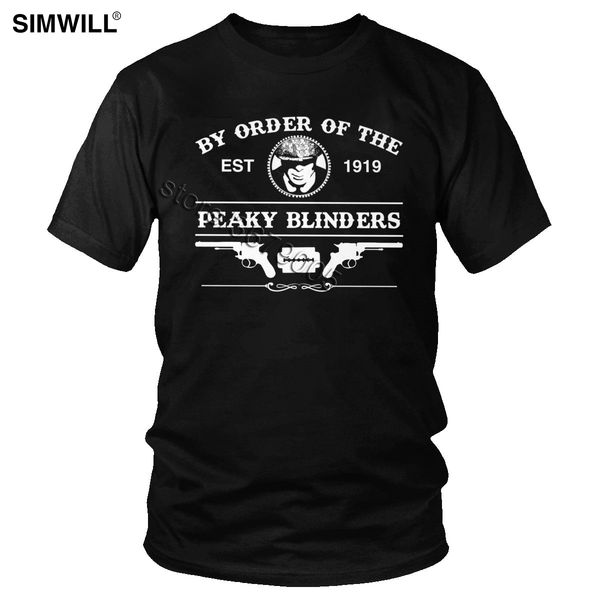 

retro by order of the peaky blinders t-shirt men cool printed tv show tee short sleeved t shirts cotton summer gift idea