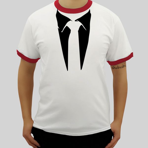 

drop shipping summer new men patchwork raglan t shirt tie funny o neck t-shirt casual fitness mens clothing skullies crop tshirt