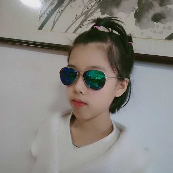

cool uv400 protection children popular pc sunglasses for boys and girls outdoor travel protect eyes kids sun glassesu42o ch01, Blue