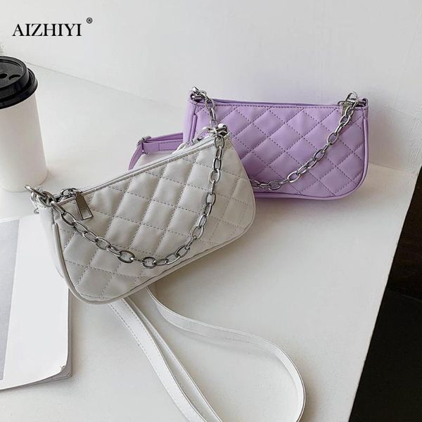 

youth ladies simple versatile bag travel casual shoulder messenger bag pu leather women chain crossbody handbag