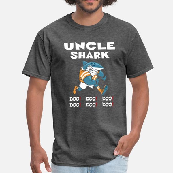 

uncle shark doo doo doo family gift t shirt men printed tee shirt size s-3xl leisure graphic new fashion spring unique shirt