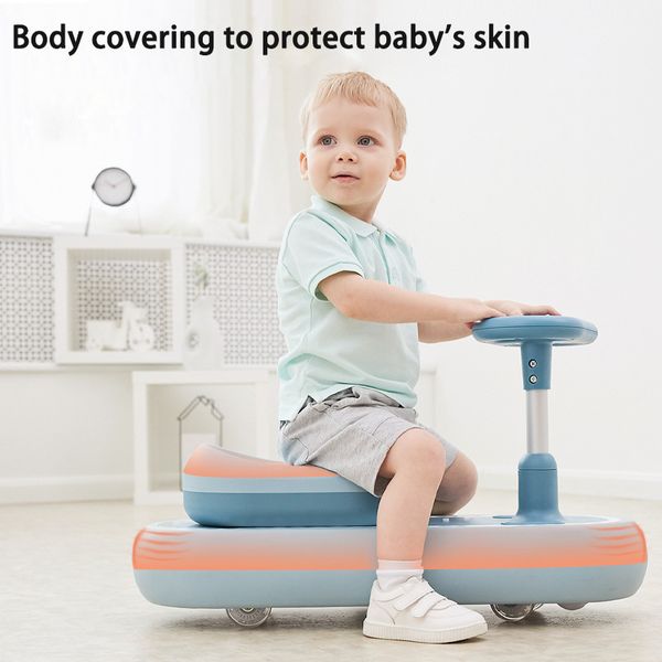 

children's scooter baby walker double-layer bicycle body design child sliding trcycle infant twist car kisd toy bicycle balance