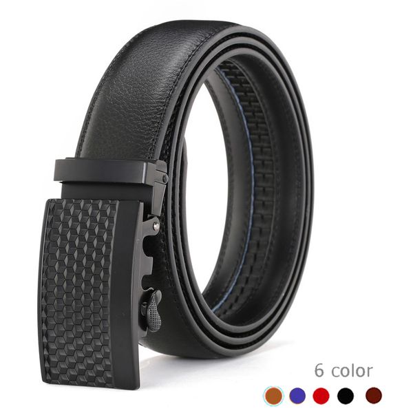 

trap male automatic buckle belts for men authentic girdle trend men's belts ceinture fashion designer fashion leather, Black;brown