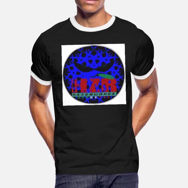 

haze t shirt men designs 100% cotton s-3xl letter anti-wrinkle authentic spring kawaii shirt
