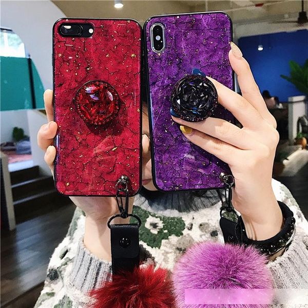 

diamond holder marble glitter bling phone case for huawei p20 p30 mate20 mate30 p40 prop20 p30 mate20 mate30 lite v30 pro