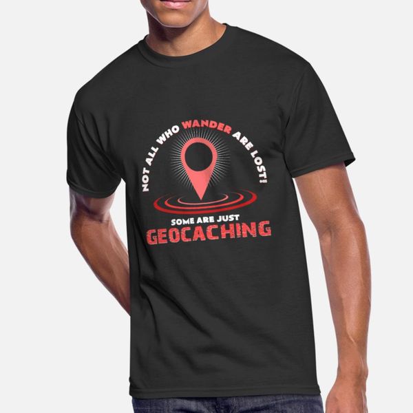 

geocachers t shirt men designing cotton round neck clothing interesting breathable spring autumn trend shirt