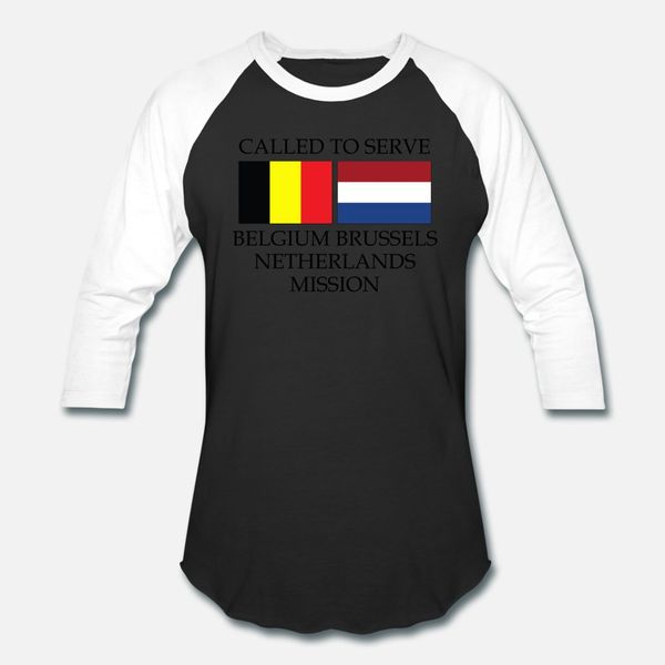 

belgium brussels netherlands lds mission called t shirt men design tee shirt round collar clothes famous new fashion spring pictures shirt