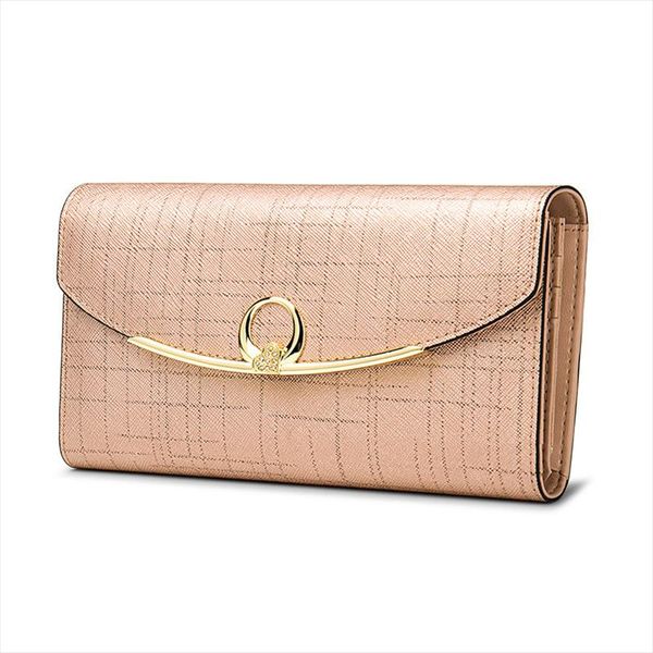 

gift coin fashion women wallet genuine leather wallets long diamond female clutch ladies card purse billetera mujer, Red;black