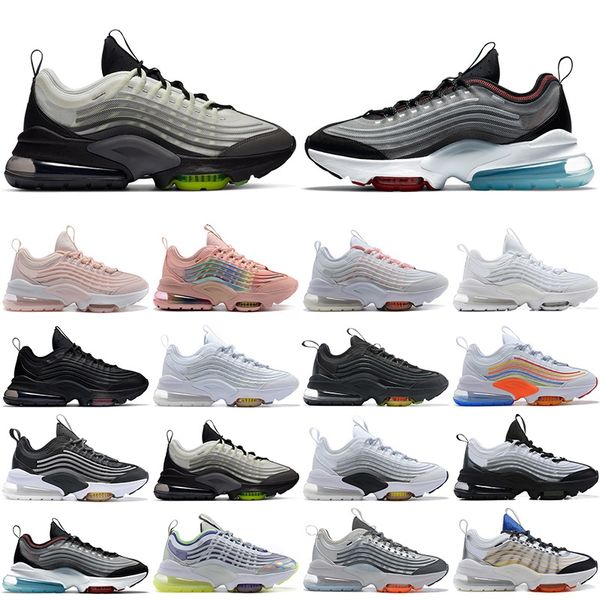 

new zm950 men women running shoes white colorful triple volt white core black japan neon multi outdoor trainers sports sneakers, White;red