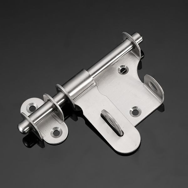 

staple home anti-theft gate lock door latch stainless steel slide bolt hardware