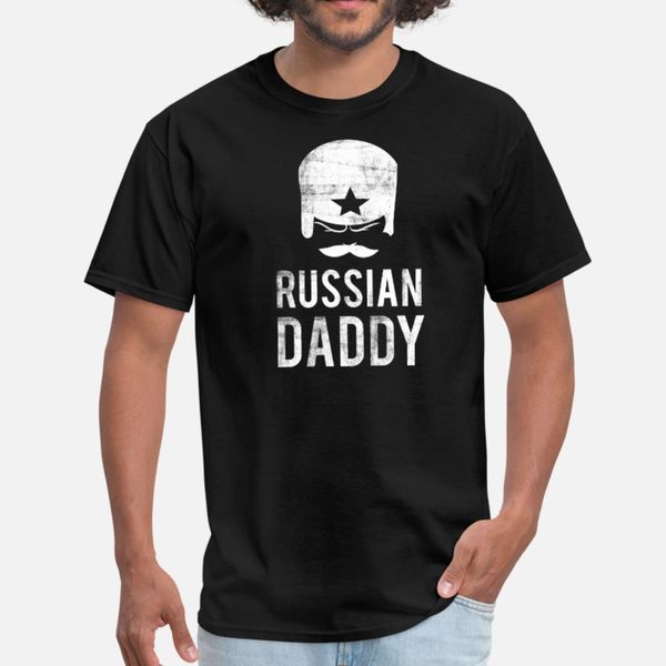 

proud russian daddy moskau star hat cccp rossia t shirt men customize tee shirt s-3xl family cute fashion spring original shirt