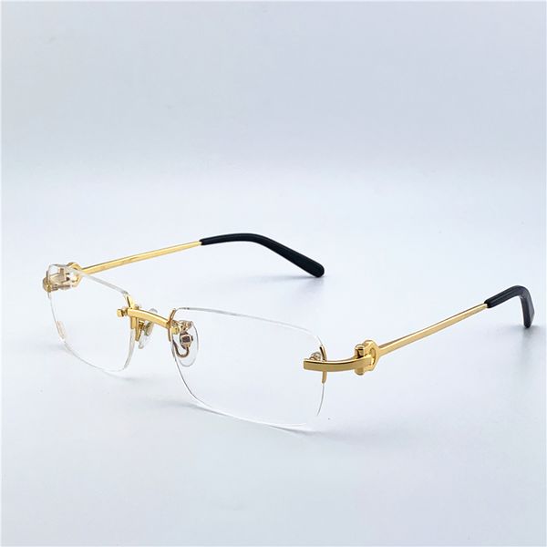 

designer eye glasses frames mens womens fashion designer optical retro metal transparent lens vintage classic clear square eyewear 280088