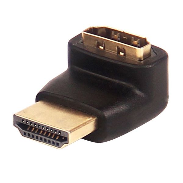 

hd03 90 degree hdmi male to hdmi female 2 converter connector adapter 100pcs