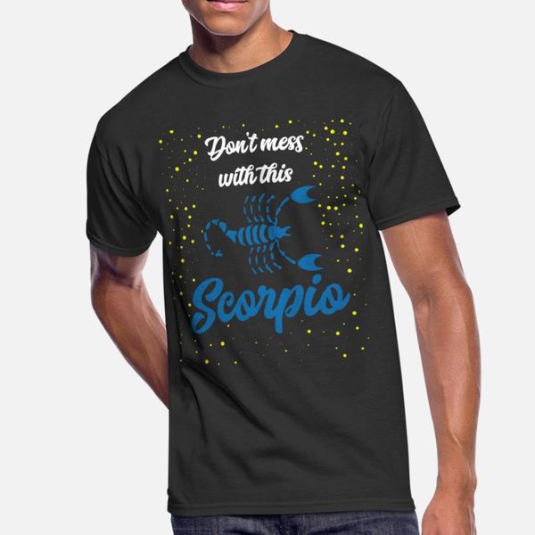 

scorpio zodiac horoscope astrology birthday t shirt men interesting tee shirt s-3xl clothes interesting fashion summer style vintage