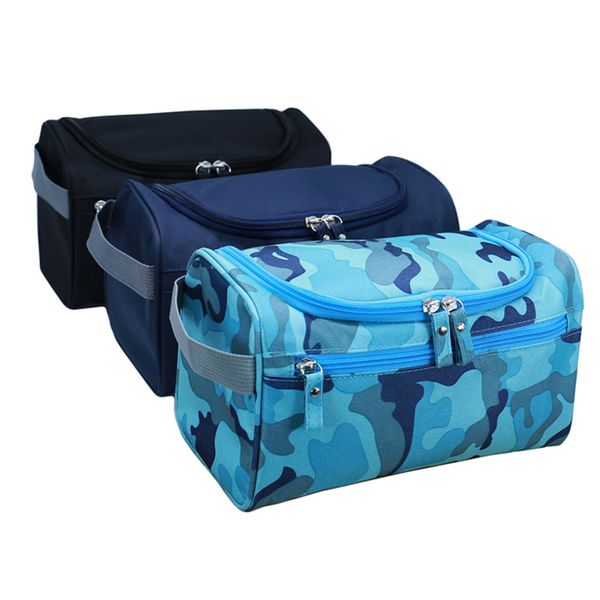 

men's travel cosmetic bags waterproof handbags large capacity travel goods storage multiple color options