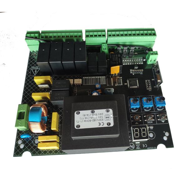 

fingerprint access control swing gate opener board card for update universal model ac 220v ac110v circuit replacement