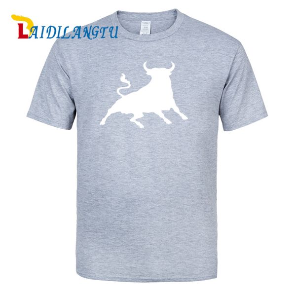 

men clothing 2018 spanish bull bullfighting fashion raglan short sleeve t-shirt men t shirt o-neck men clothes tee