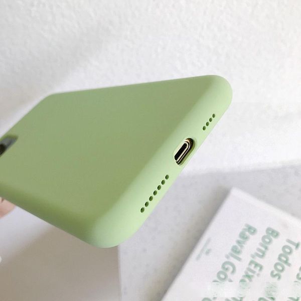 

for iphone11 x xr xs liquid silicone phone case bumper shockproof full cover with retail packing 2019 dhl