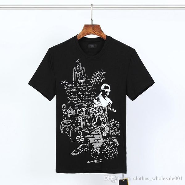 

20fw mens женщин дизайнер футболки luxury fend tshirt весна мужчины street letter printed мода 3d tee tops обувь сумки куртки брюки 04, White;black