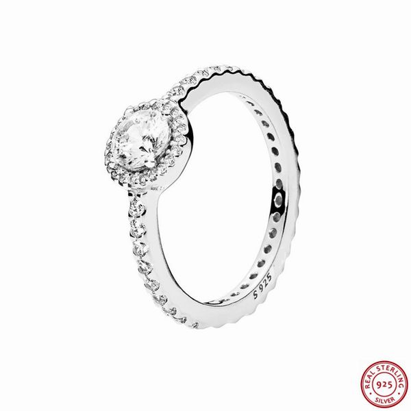 

popular 925 sterling silver classic elegance rings for women jewelry feature large vintage-cut cz & multiple sparkling cz flr057, Golden;silver