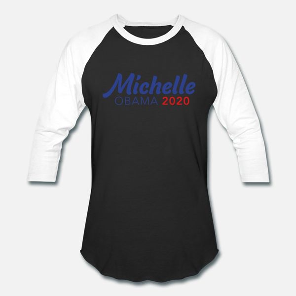 

michelle obama for president 2020 t shirt men designing tee shirt s-xxxl letters fitness basic summer style standard shirt