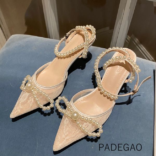 

2020 women's sandals white butterfly-knot elegant sweet high-heeled elegant women's sandals, Black