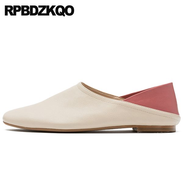

ladies square toe korean chinese spring autumn mules women 2020 rubber sole slip on flats designer shoes china italian slippers, Black