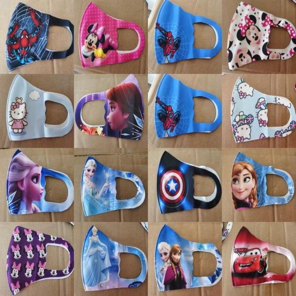 

stretch masque children comfortable mask good and for character kids facemask inexpens breathable lover children cartoon cartoon lover xdwtq, Black