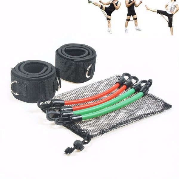 

6 pcs fitness resistance bands speed agility jump training elastic tube crossfit band musculation exercise workout gym equipment y200506
