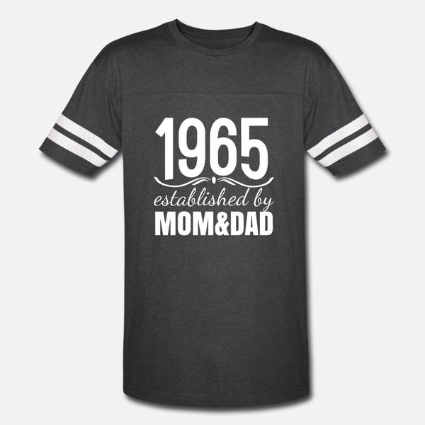 

1965 birthday gift t shirt men customized cotton s-xxxl cool fit casual summer style letter shirt, White;black