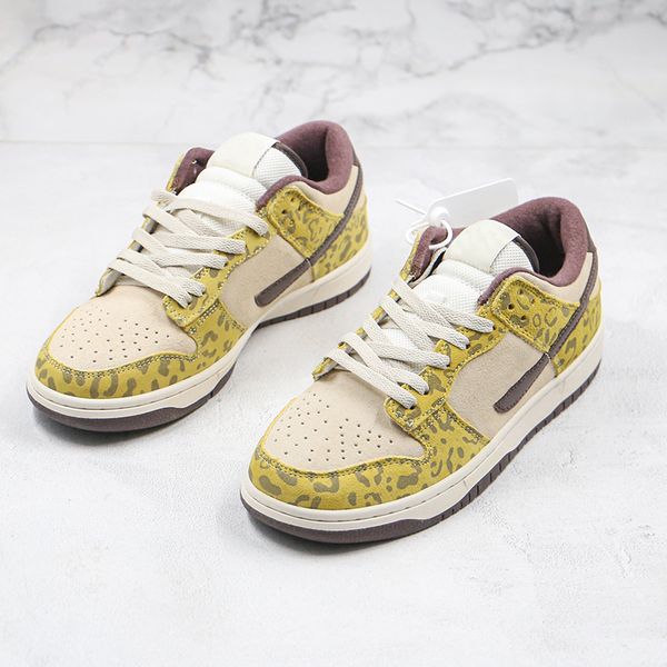 

new dunk sb low animal пакет prm medium карри jaguar кроссовки скейтборд обувь открытый кроссовки размер 36-45, White;red