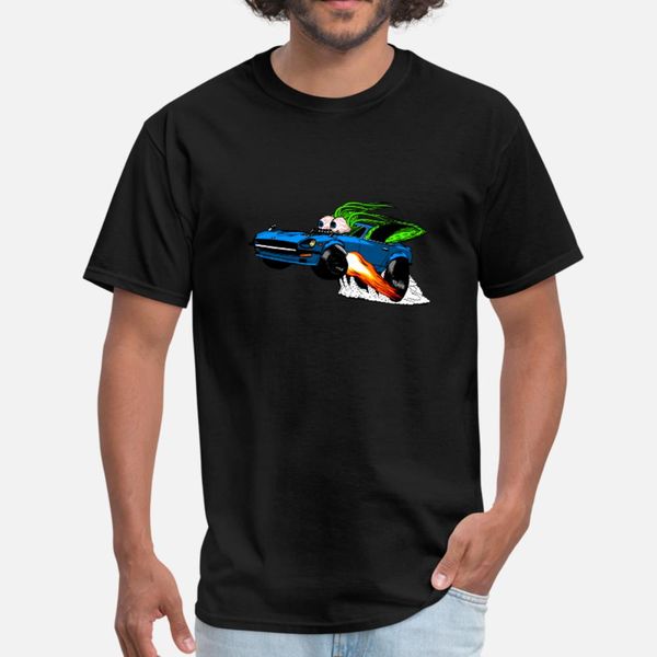 

monster gremlin driving a datsun 240z t shirt men character short sleeve o-neck novelty fit building summer style standard shirt