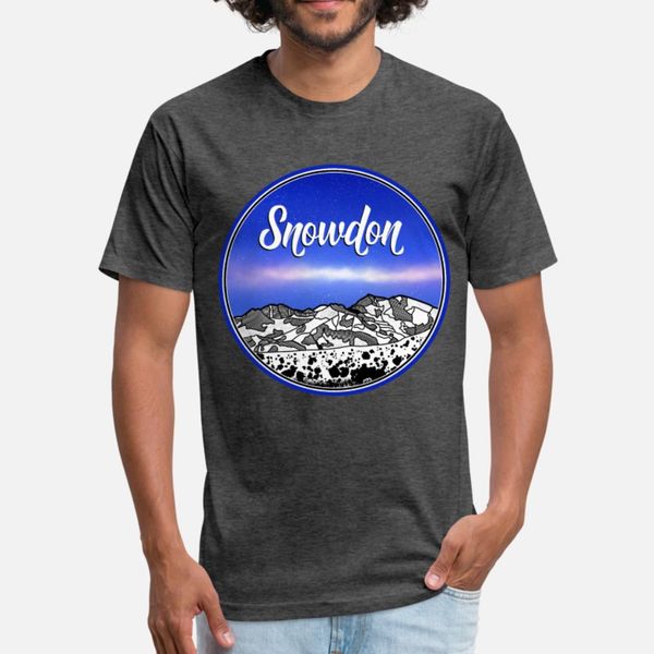 

mount snowdon t shirt men create tee shirt plus size 3xl leisure famous comfortable summer pictures shirt