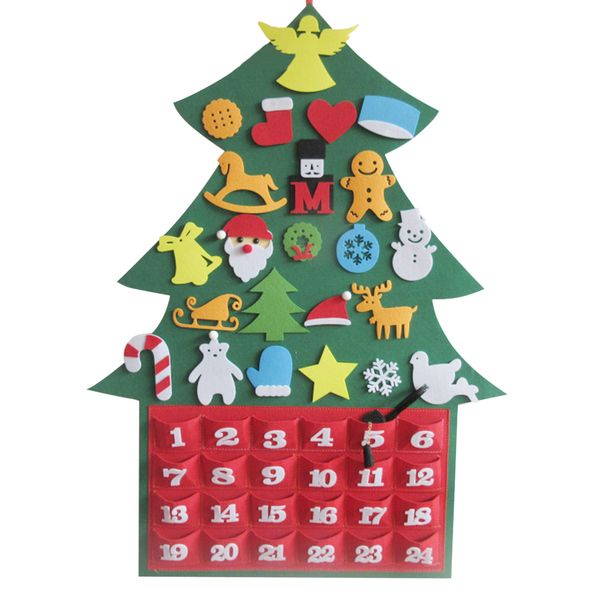 

cartoon children felt christmas diy party tree decoration gift ornament holiday