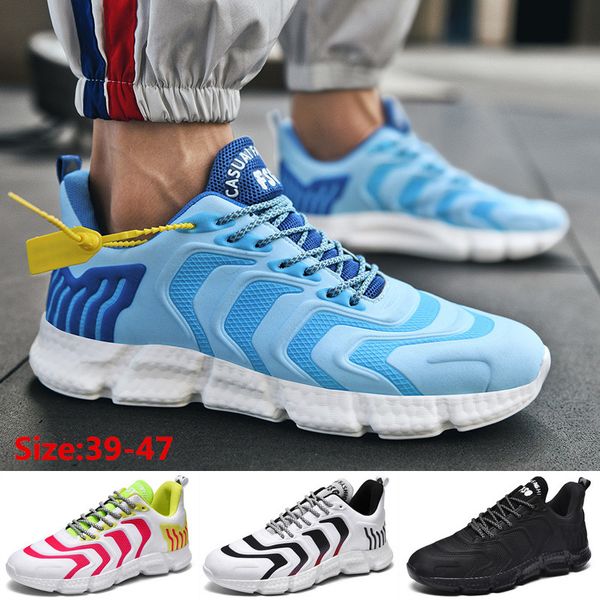 

men's running shoes luminous mixed color skateboard shoes casual sneakers