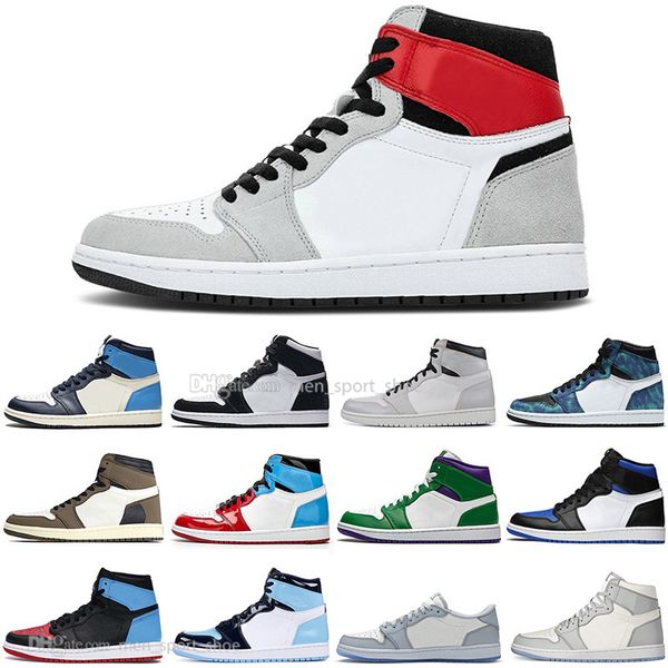 

new1 zoom racer blue royal obsidian fearless travis scotts mens basketball shoes unc 1s turbo green chicago men sport sneaker with box