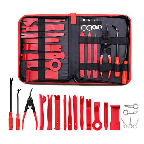 

car disassembly hand tool kit car interior pry tool kit door clip trim panel dashboard removal radio installer tools