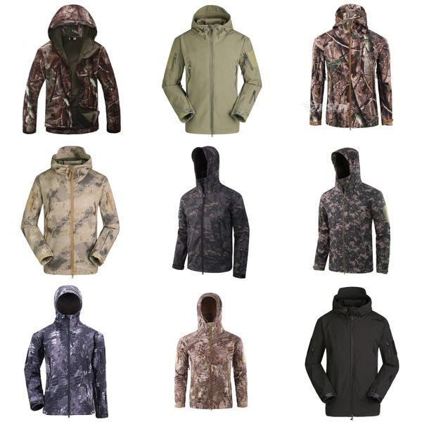 

new fashion hooded windbreaker jacket long multi-pocket high street coat couple men and women loose jackets#613, Black;brown